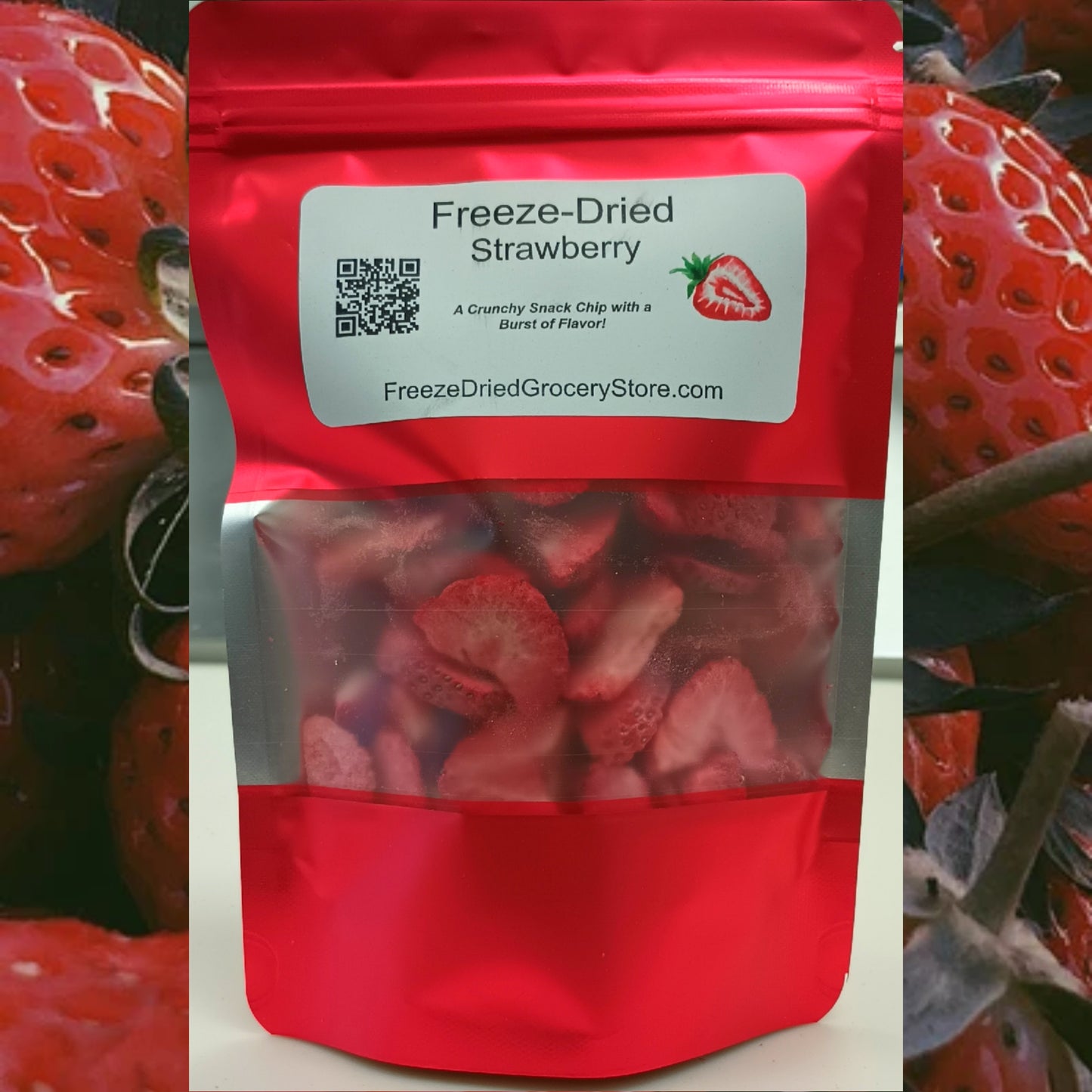 Strawberries, Freeze Dried