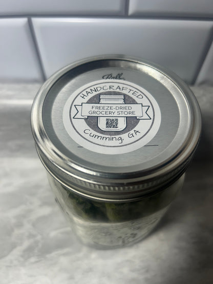 Asparagus, Freeze-Dried, Décourmet™ Half-Gallon Jar