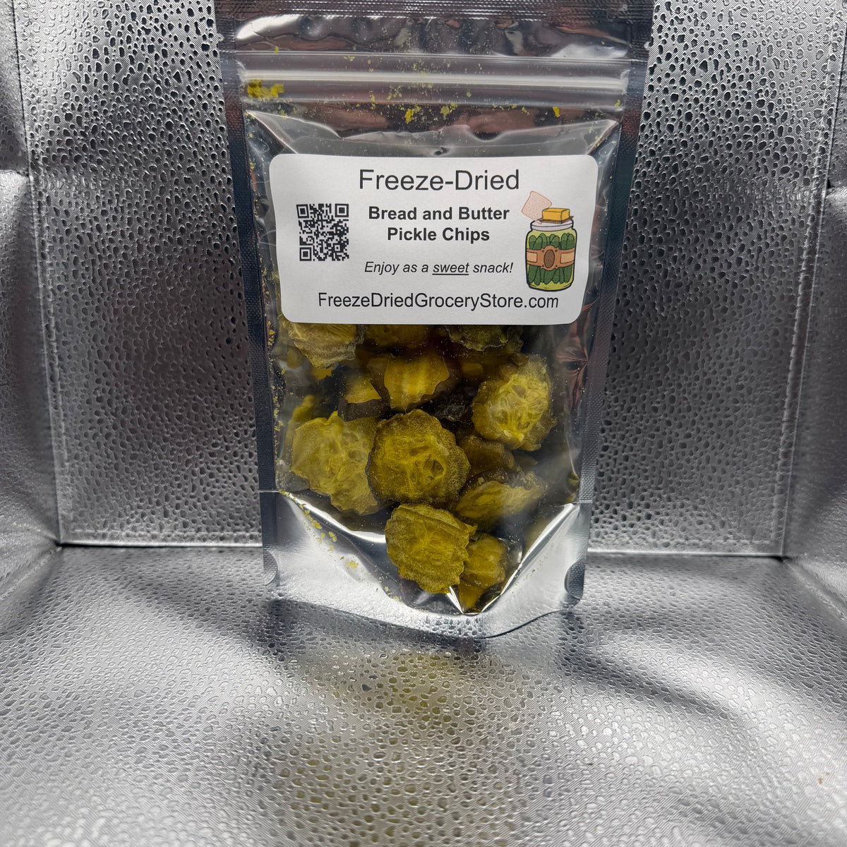 Bread n Butter Sweet Pickles, Freeze Dried