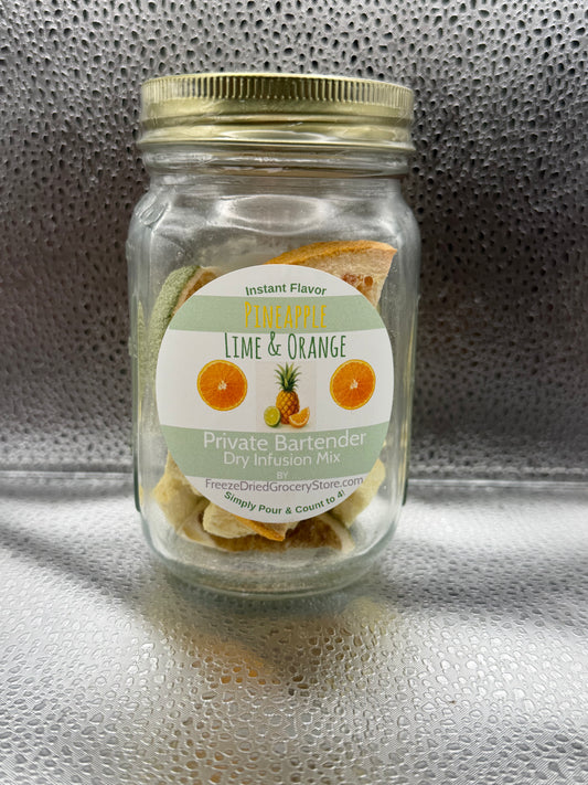 Private Bartender - Pineapple Lime & Orange Drink Infuser