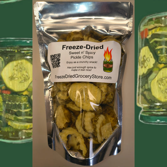 Sweet N Spicy Pickles, Freeze Dried