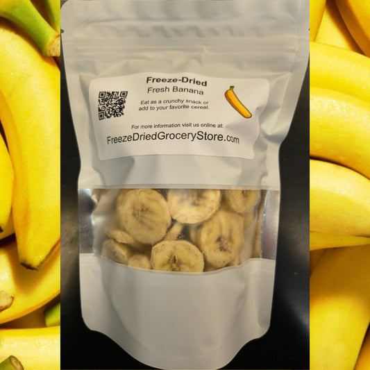 Banana, Freeze Dried
