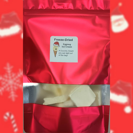 Eggnog Ice Cream, Freeze-Dried
