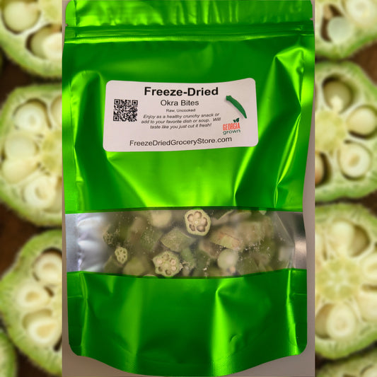 Okra, Freeze Dried
