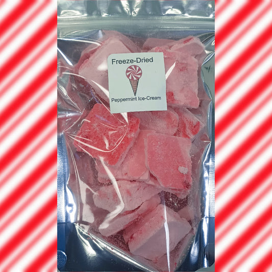Peppermint Ice Cream, Freeze-Dried