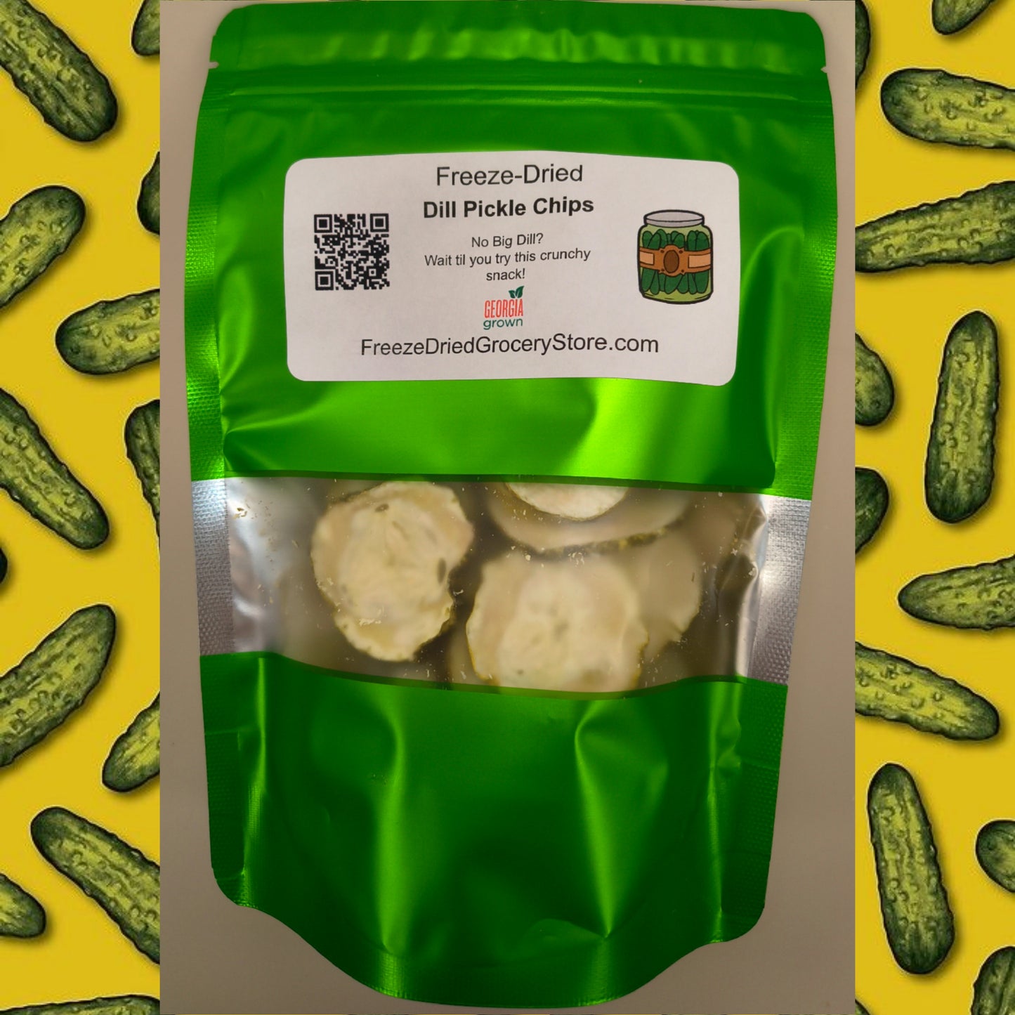 Pickles, Dill, Freeze Dried