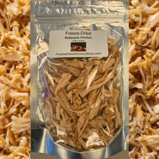 Rotisserie Chicken, Freeze Dried