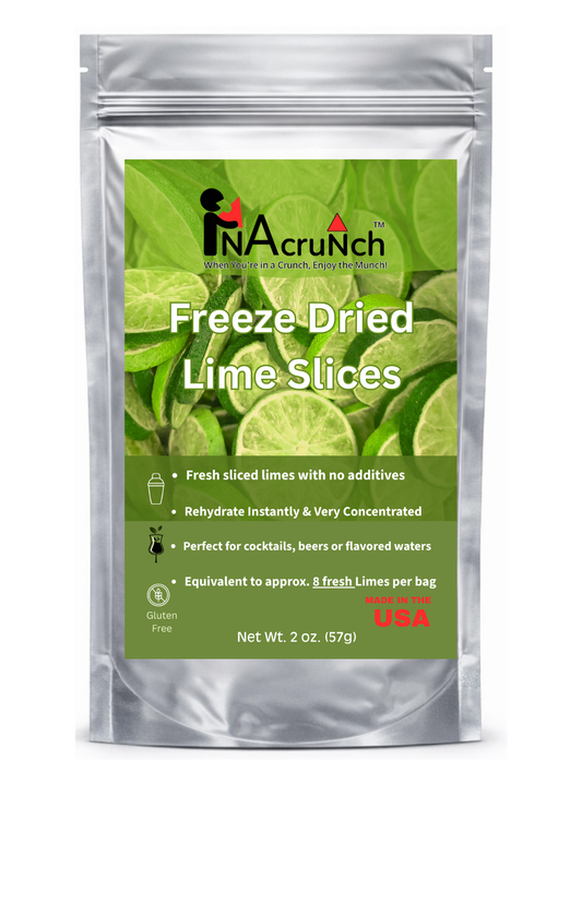 inAcrunch Freeze-Dried Lime Slices