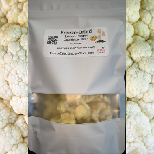 Lemon Pepper Cauliflower, Freeze-Dried
